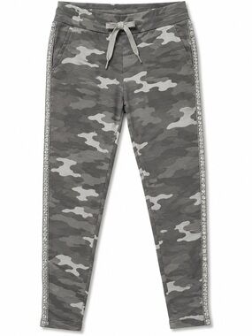 Venti6 Camouflage Joggers with side bling